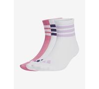 Calze adidas Ribbed junior (3 paia) bianco puro - XL
