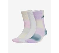 Calze adidas Tie-Dye viola bianco beige (3 paia) - M