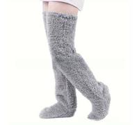 Calze al ginocchio in piuma d'oca per gambe perimetrali da 41 a 45 cm design cal