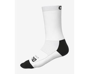 Calze Alé Team lunghe bianco nero - L