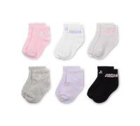 Calze alla caviglia Jordan Everyday Essentials (6 paia) - Bebè e bimbo/a - Rosa 12-24M