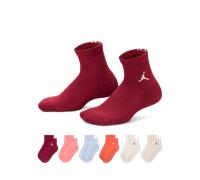 Calze alla caviglia Jordan Everyday Essentials - Ragazzo/a (6 paia) - Rosa 9-11