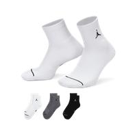Jordan Everyday Cushioned Ankle 3 Pack Unisex - Calze Bianco - Taglia 47- 50 - Algodón White 47- 50