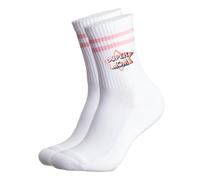 Calze alla moda per il tempo libero a casa e attività all'aria aperta. Perfetto complemento ai jeans. Versatile e confortevole per tutte le stagioni. Design di stampa alla moda., Colore: rosa., Taglia