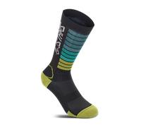 Alpinestars Drop 22 Calzini, nero-blu-giallo, taglia M