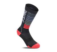 Alpinestars Drop 22 Calzini, nero-rosso, taglia L