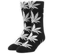 Calze alte HUF Essentials Plantlife nere