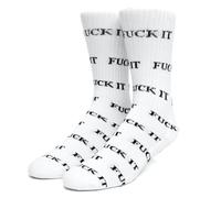 Calze alte HUF Fuck It bianche