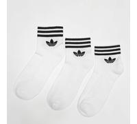 Calze Ankle adicolor Trefoil (3 Pack) bianco 40-42