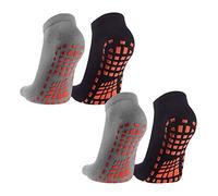 Calze Antiscivolo, Calze Antiscivolo Donna, Calzini Antiscivolo per Uomo e Donna, Calzini Pilates Antiscivolo per Yoga, Pilates, Pure Barre, Balletto, Danza, Fitness, Ballo a Piedi Nudi