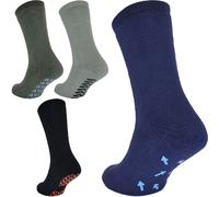 Calze Antiscivolo Da Uomo A2Z Con Grip Per Lounge Non Scivolose