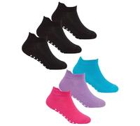 Calze Antiscivolo Per Bambini Scarpe Sneaker Calzini Liner 6 O 12 Paia