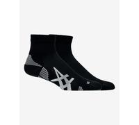 Calze ASICS Cushion Run Quarter nero bianco (2 paia) - S