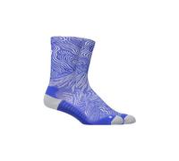 Calze asics fujitrail graphic crew viola