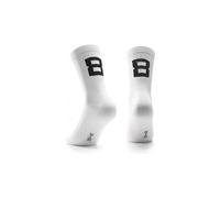 Calze assos poker no 8 bianco