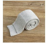 Calze Autoreggenti Inverno caldo cotone calzini spessi donne calze casual coscia alta sopra il ginocchio calzini alti ragazze donne femminile lungo ginocchio calzino Calze Autoreggenti Nere(Light gray