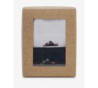 Calze Birkenstock Ribbed Set bianco puro blu navy (2 paia) - 45