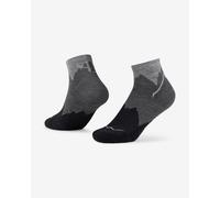 Calze Buff Lightweight Merino Wool Quarter grigio scuro - S