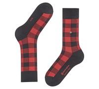 Calze Burlington Buffalo Check Noir 40/46