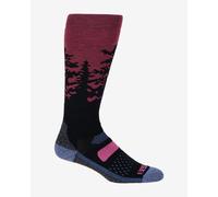 Calze Burton Performance Midweight rosso granata donna - M-L