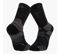 Calze BV sport SOCQUETTE TREK GR HAUTE (NERO/GRIGIO) Unisex 36-38
