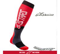 CALZE CALZETTONI ALPINESTARS MOTOCROSS ENDURO MX PLUS 2 SOCKS COOL GREY ORANGE F