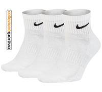 CALZE CALZINI NIKE EVERYDAY LIGHTWEIGHT ANKLE - SX7677-100 col.bianco