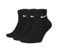 CALZE CALZINI UOMO/DONNA NIKE EVERIDAY CUSH ANKLE CREW SOCKS SX7667 010 col nero