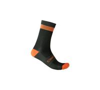 Calze castelli alpha 18 kaki arancione