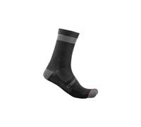 Castelli 4521553 ALPHA 18 SOCK Calzini Uomo BLACK/DARK GRAY S/M