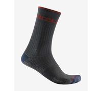 Calze Castelli Distanza 20 nero chiaro - S-M