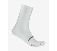 Castelli - Espresso 18 Sock - Calze da ciclismo Unisex L/XL | EU 40|43 bianco/grigio