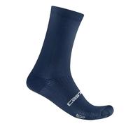 Castelli Calze da ciclismo Espresso 18 traspiranti Blu notte L-XL