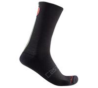 Castelli 4522567 RACING STRIPE 18 SOCK Calzini Unisex - Adulto BLACK XXL