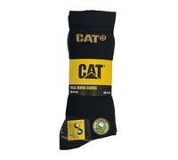 Calze Cat Real Worksocks nere 41-45 confezione da 3 pezzi