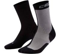Calze CEP Half&Half Mid-Cut Running Socks 4068903530778 in taglia III EU