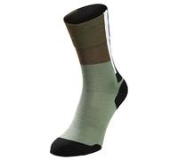 Calze ciclismo All Year Wool verde chiaro L