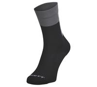 Calze ciclismo Block Stripe Crew nero/grigio scuro L