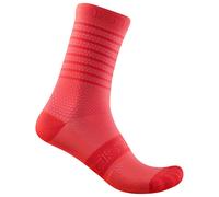 Calze ciclismo donna Superleggera 12 fucsia