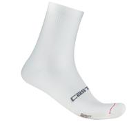 Castelli - Espresso 12 Sock - Calze da ciclismo Unisex XXL | EU 44|47 bianco/grigio
