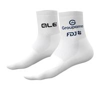 Calze ciclismo GROUPAMA - FDJ 2025 bianco
