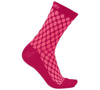 Calze ciclismo invernali donna Sfida 13 fucsia L-XL