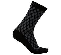 Calze ciclismo invernali donna Sfida 13 nero/grigio scuro L-XL