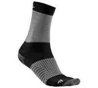 Calze ciclismo invernali XC Formazione nero/grigio M
