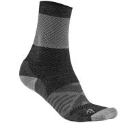Calze ciclismo invernali XC Warm nero/grigio M