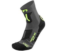 Calze ciclismo MTB grigio/giallo neon S
