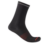 Castelli Calze da ciclismo Premio Evo 18 Unisex L/XL (EU 40-43) Nero