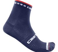 Calze ciclismo Rosso Corsa 9 blu