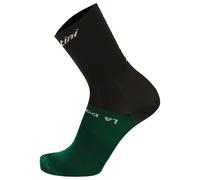 Calze ciclismo SANTINI Liège-Bastogne-Liège 2023 nero/verde XS