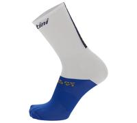 Calze ciclismo SANTINI Paris-Nice 2023 blu/bianco M